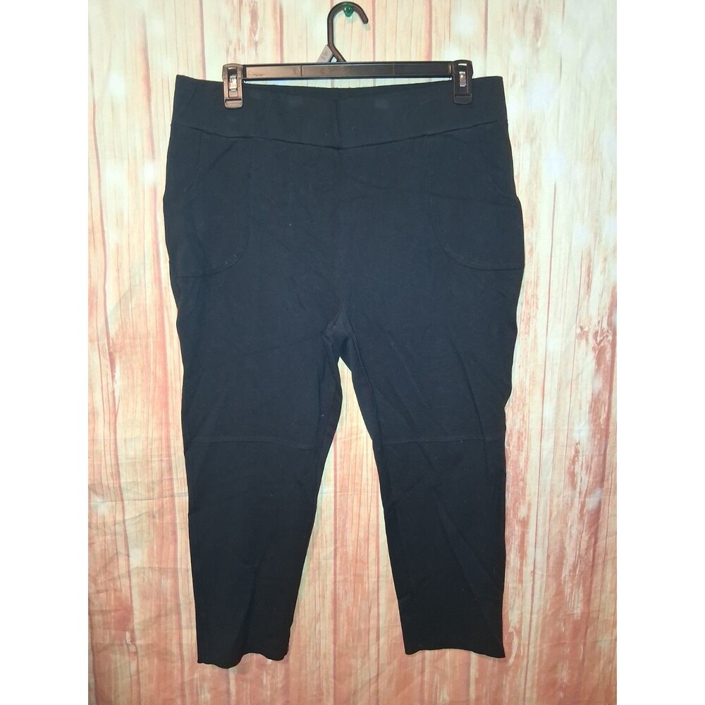 LOGO Black Taper Pull-on Pants Sz 2XP